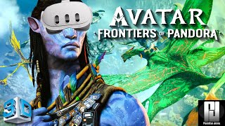 AVATAR Frontiers of Pandora is LUSH in 3D on Quest 3 [upl. by Nraa6]