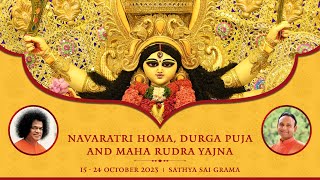 Navaratri Celebrations Day 05 Morning  Live From Muddenahalli  19 October 2023 [upl. by Scheck259]