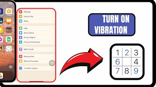 How to turn on vibration on Sudokucom  GamingExplained [upl. by Grove]