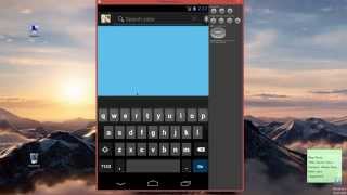 Android Working with Action Bar Demo [upl. by Rani]