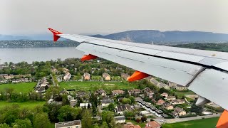 4K Full Flight  EasyJet  A320214  Paris ORY  Geneva GVA  U21340  HBJXB [upl. by Goles147]