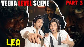 Leo Movie Scene Part 3 Reaction  Coffee Shop Fight Scene  Thalapathy Vijay  Kupaa Reaction 2O [upl. by Jammie668]