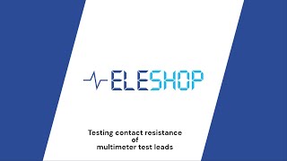 Comparison of multimeter test leads from Fluke Owon Brymen UNIT Probe Master and Eleshop [upl. by Mook406]