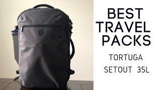 Best Travel Packs Tortuga Setout 35L Carry On Backpack Review [upl. by Lynden]