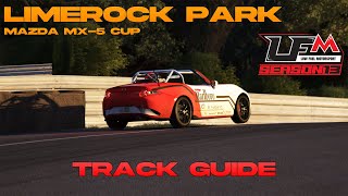 TRACK GUIDE  Lime Rock Park ASSETTO CORSA Mazda MX5 CUP  LFM [upl. by Rochella]