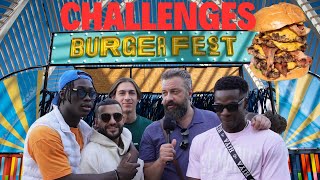 Burger challenges στο burger fest [upl. by Airotnahs500]