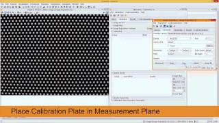 Camera calibration  using a HALCON calibration plate [upl. by Jordon]