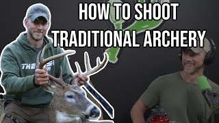 How To Shoot Traditional Archery With quotThe Pushquot [upl. by Alegnad]