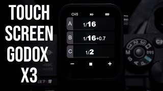 The NEW Godox X3 TOUCH SCREEN Flash Transmitter [upl. by Zetra845]