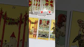 ❤️Love message from Tarot❤️ lovetarotmessage tarot [upl. by Niro]