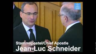 Pfingsten 2013 Ein neuer Stammapostel  Pentecost 2013 A new Chief Apostle [upl. by Primrosa]