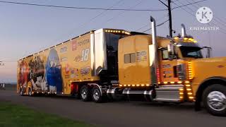 Nascar Watkins Glen International Hauler Parade 2022 [upl. by Gasper]