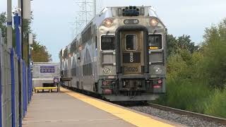 EXO Rail And YUL Plane Action Ahuntsic Montreal [upl. by Stevy403]