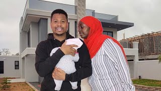 INSIDE PRESENTER ALI amp MEDINA NEW MANSION INTRODUCING THEIR BABY LIVE ON CAMERA [upl. by Aslin]