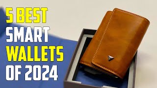 5 Best Smart Wallets for Men 2024  Best Smart Wallet 2024 [upl. by Aramot]