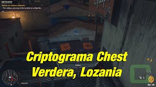 Criptograma Chest Walkthrough  Verdera Lozania [upl. by Yemaj614]