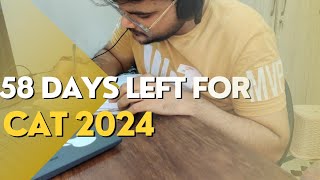 CAT 2024 58 DAYS LEFT  NMAT  XAT  MBA [upl. by Kcered]