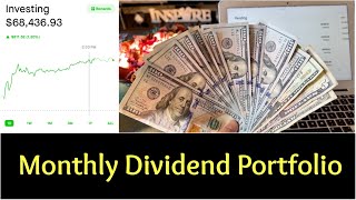 ✅68000 Dividend Portfolio Income QYLD SDIV PSEC AGNC  Dividend Stocks That Pay Monthly [upl. by Sibell]