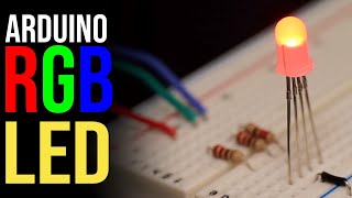 Arduino RGB LED Tutorial [upl. by Nylirad]