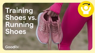 Training Shoes vs Running Shoes Whats the Difference  GoodRx [upl. by Salvadore202]