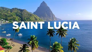 SAINT LUCIA  Most beautiful island in the world  TRAVEL GUIDE to ALL top sights in 4K [upl. by Elfont]