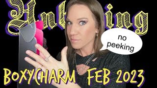 Unboxing Boxycharm February 2023 Base Box [upl. by Linnette670]