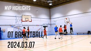 OT Basketball 2024 03 07 full court [upl. by Schoof]