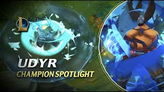 Udyr Rework Champion Spotlight  Gameplay  League of Legends [upl. by Ardnassak]