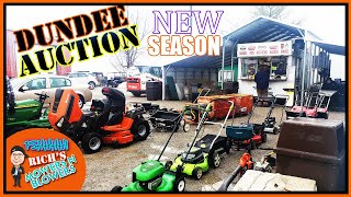 Dundee Auction LawnBoy Toro Husqvarna John Deere JS63 Mowers n Blowers [upl. by Notlad]