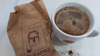 Review Turkish Coffee from Kurukahveci Mehmet Efendi by Penggemar Kopi Sachetan [upl. by Nahtnhoj]