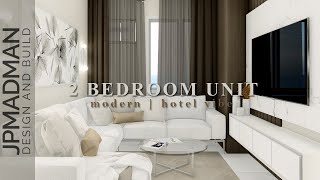 Condo Tour Torre Lorenzo 2BR Unit  Modern Hotel Vibe [upl. by Caty]