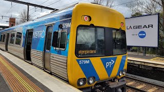 Alstom Comeng from Watergardens to Flinders Street via City Loop [upl. by Arriaes]