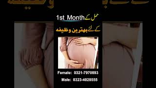 Hamal K Pehle Mahinay Ka Wazifa  1st Month Pregnancy Wazifa  Hamal Ki Hifazat Ka Wazifa [upl. by Eolcin]