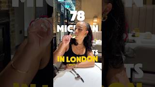 Trying every Michelin star restaurant in London⭐️ London Michelin michelinstar londonrestaurant￼ [upl. by Rind]