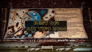 BEST OF AIK TIFO 2024 [upl. by Allenad]