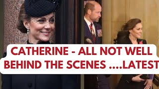 CATHERINE NOT ALL WELL BEHIND THE SCENES  LATEST katemiddleton royal PRINCESSOFWALES [upl. by Eigger]