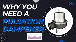 AODD Pump WITH and WITHOUT Pulsation Dampener Make Your Life Smooth [upl. by Oenire]