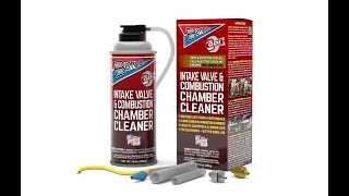 Intake Valve amp Combustion Chamber Cleaner 2611 [upl. by Selbbep]