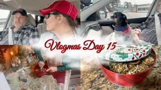 VLOGMAS DAY 15  When will I learn 😜 Making Pecan tassie  a favorite Christmas movie [upl. by Eiramanig]