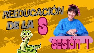 Trabajamos la S Sesión 1 dislalias pronunciación sigmatismo ejerciciosS sepuede laSdicemucho [upl. by Rolanda698]