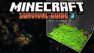 Moss Mining into an Ancient City ▫ Minecraft Survival Guide S3 ▫ Tutorial Lets Play Ep60 [upl. by Shannen]