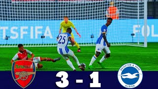 Arsenal vs Brighton Full Match Highlights amp All Goals Premier League 2024 Prediction [upl. by Demha877]