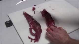 How to remove and clean a deers tenderloin  Sweet Meat Butchering 101 [upl. by Drofnats781]