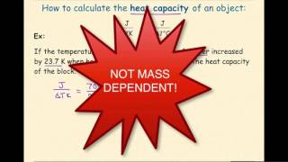 AP Chemistry Thermochemistry I Review of Concepts [upl. by Yrallih]