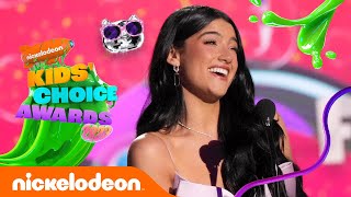 Charli DAmelio WINS Favorite Female Creator at the KCAs  Kids Choice Awards 2023 [upl. by Zavras]