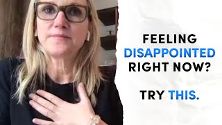 Feeling disappointed right now Try THIS  Mel Robbins [upl. by Nedry923]