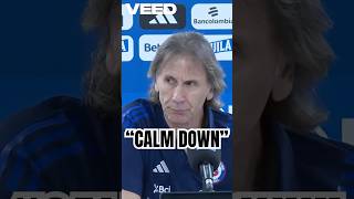 Ricardo Gareca will not give up on Chile quotI need to think and calm down there is timequot [upl. by Gnilrad]