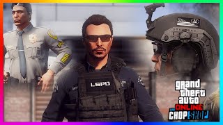 UNLOCK ALL RARE POLICE OUTFITS Cop Noose INTERCEPTOR CAR GTA 5 Chop Shop DLC GTA Online Update [upl. by Anihpled]