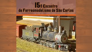 Maquetes do 15º encontro de ferromodelismo de São Carlos [upl. by Aonian]