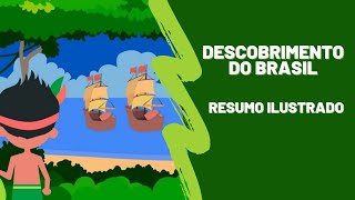 O DESCOBRIMENTO DO BRASIL  Resumo de História ilustrado [upl. by Thomasine4]